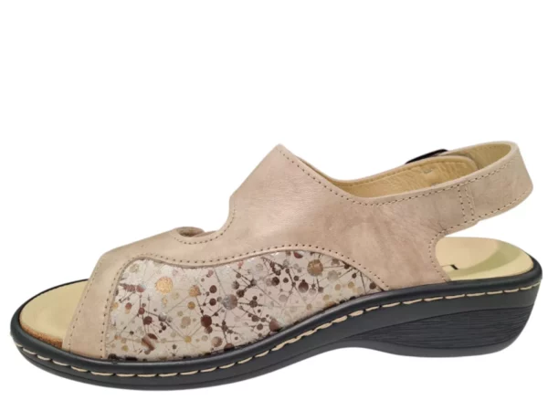 Longo Longo Leren Dames Sandalen