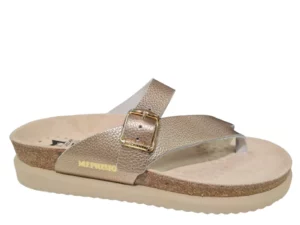Mephisto Mephisto Helen Gouden Leren Dames Slippers