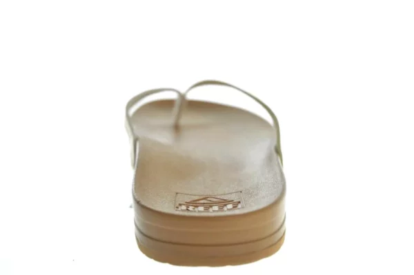 Reef Reef Cushion Court Tan Champagne Dames Teenslippers