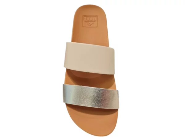Reef Reef Cushion Vista Vintage Gold Dames Slippers