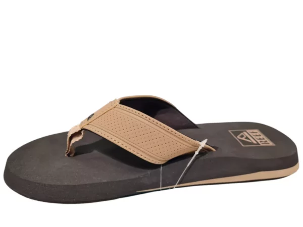 Reef Reef The Layback Black Tan Heren Teenslippers