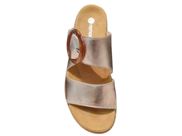Remonte Remonte Gouden Dames Slippers