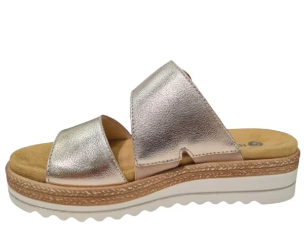 Remonte Remonte Gouden Dames Slippers
