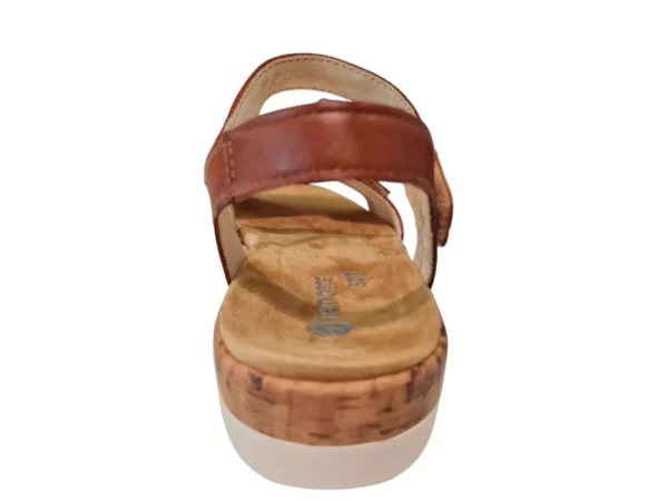 Remonte Remonte Bruine Leren Dames Sandalen