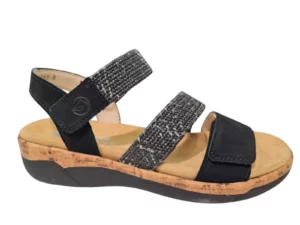 Remonte Remonte Nubuck Dames Sandalen