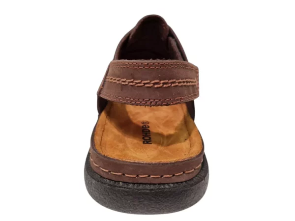Rohde Rohde Bruine Leren Heren Sandalen