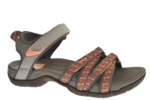 Teva Teva W Tirra STON Dames Sandalen Bruin Met Zalmroze
