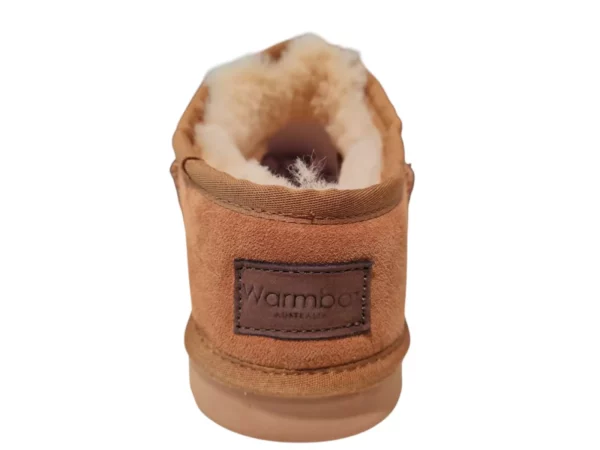 Warmbat Warmbat - Conner Bruine Dichte Heren Pantoffels