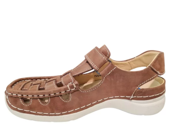 Wolky Wolky Dames Leren Bandschoenen