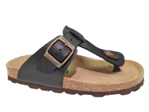 Chili Kipling/Chili Juan 4 Black 0900 Zwarte Leren Jongens Teen Sandalen