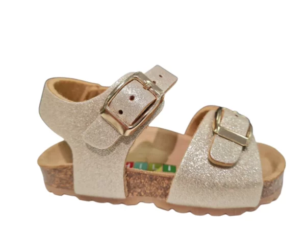 Chili Kipling/Chili Madrid Gold 0399 Leren Meisjes Sandalen