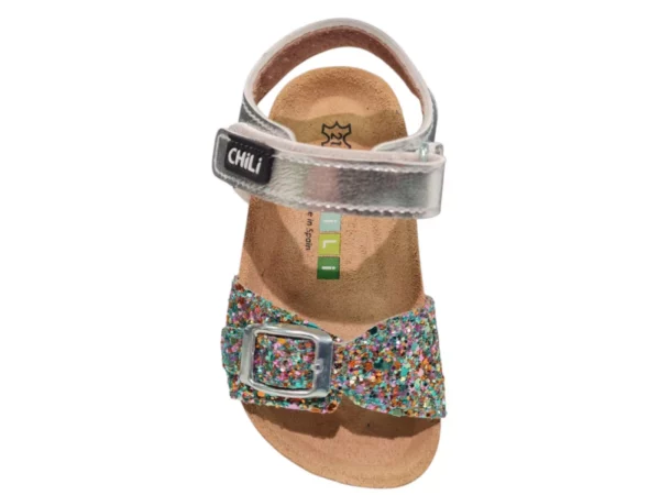 Chili Kipling/Chili Marjorie 2 Aqua 0568 Leren Meisjes Sandalen