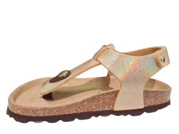 Chili Kipling/Chili Milano 2 Gold 0399 Leren Meisjes Sandalen