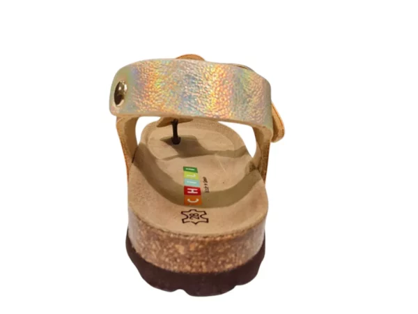 Chili Kipling/Chili Milano 2 Gold 0399 Leren Meisjes Sandalen