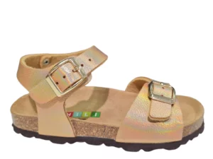 Chili Kipling/Chili Milano 3 Champagne 0755 Leren Meisjes Sandalen