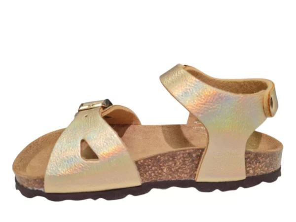 Chili Kipling/Chili Milano 3 Gold 0399 Leren Meisjes Sandalen