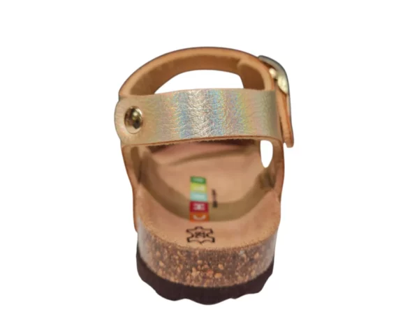 Chili Kipling/Chili Milano 3 Gold 0399 Leren Meisjes Sandalen