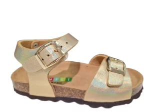 Chili Kipling/Chili Milano 3 Gold 0399 Leren Meisjes Sandalen