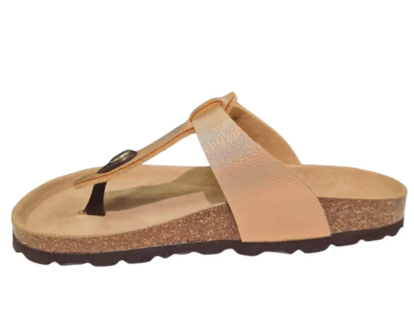 Chili Kipling/Chili Milano 4 Champagne 0755 Leren Meisjes Slippers