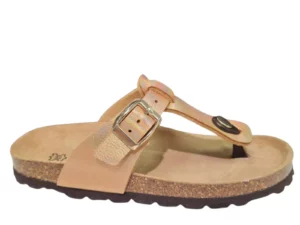 Chili Kipling/Chili Milano 4 Champagne 0755 Leren Meisjes Slippers