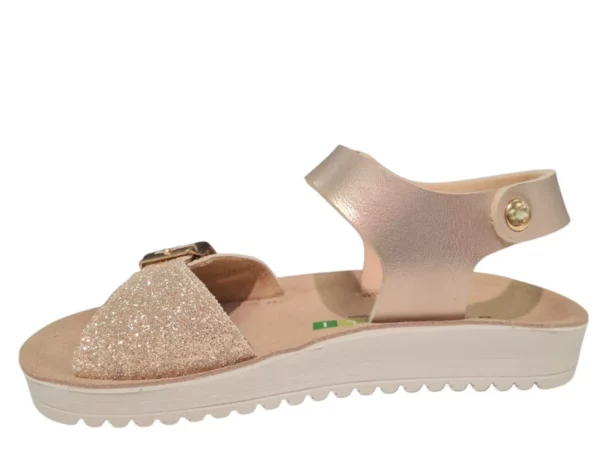Chili Kipling/Chili Mirella 2 Champagne 0755 Leren Meisjes Sandalen