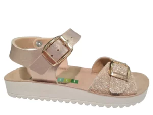 Chili Kipling/Chili Mirella 2 Champagne 0755 Leren Meisjes Sandalen