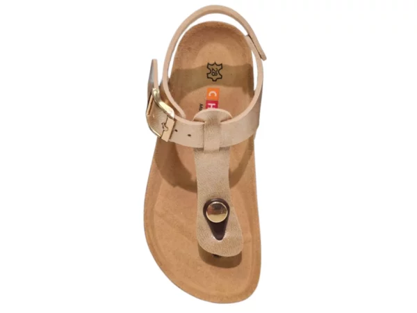Chili Kipling/Chili Pilar 1 Gold 0399 Leren Meisjes Sandalen
