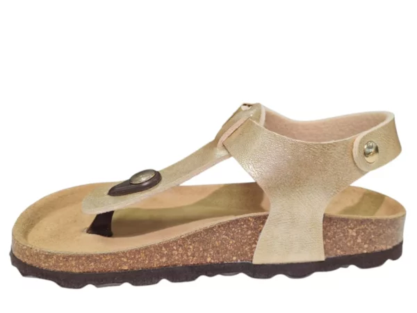 Chili Kipling/Chili Pilar 1 Gold 0399 Leren Meisjes Sandalen