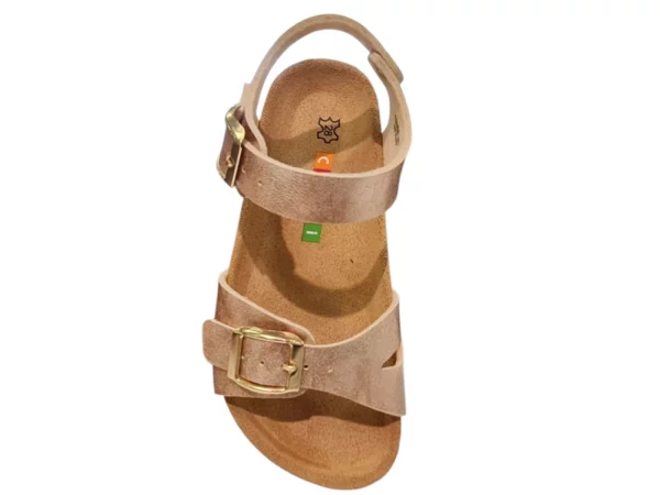 Chili Kipling/Chili Pilar 2 Champagne 0755 Leren Meisjes Sandalen