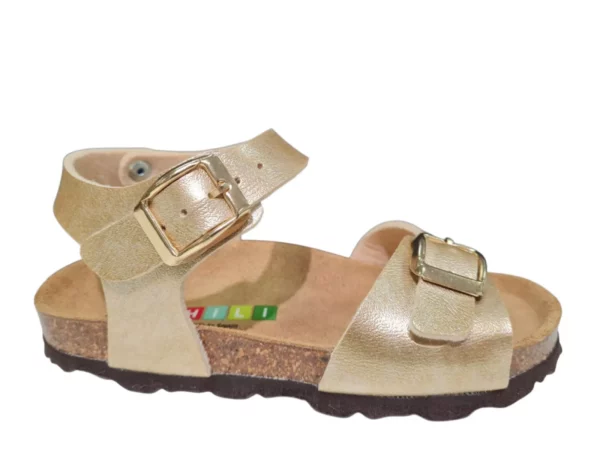 Chili Kipling/Chili Pilar 2 Gold 0399 Leren Meisjes Sandalen