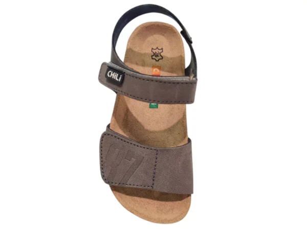 Chili Kipling/Chili Sunset 2 Dark Grey 0850 Jongens Sandalen