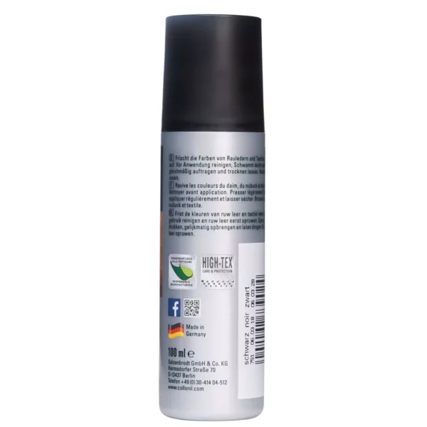 Collonil Collonil Nubuk-Textile 751 Zwart Kleur Hersteller
