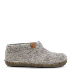 Green Comfort Green Comfort Uniseks Lage wollen Pantoffel Licht Grijs