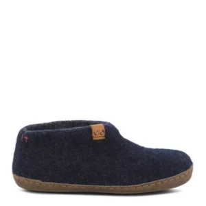 Green Comfort Green Comfort Uniseks Lage wollen Pantoffel Blauw