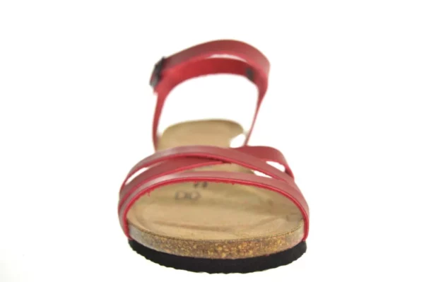 Longo Longo Cognac Leren Dames Sandalen