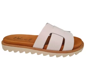 Natural Sense Natural Sense Witte Dames Slippers
