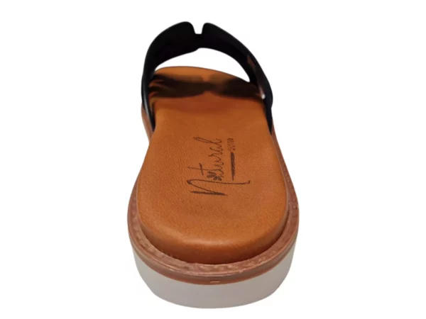 Natural Sense Natural Sense Zwarte Dames Slippers