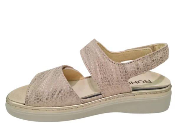 Rohde Rohde Beige leren Dames Sandalen