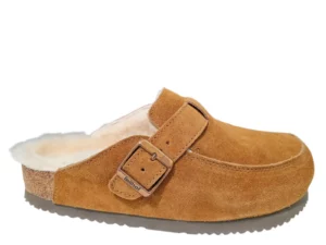 Fellhof Fellhof 3208 Cognac Elvas merinowol Dames Pantoffels
