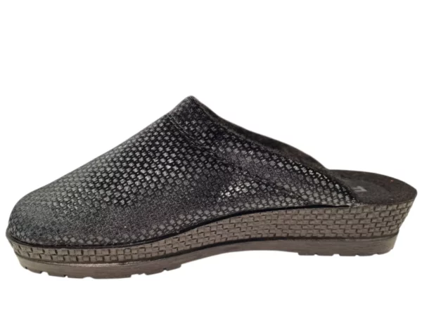 Rohde Rohde Zwarte Open Dames Pantoffels