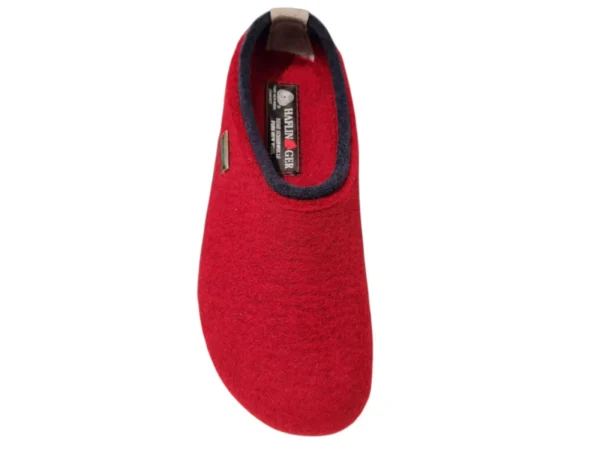 Haflinger Haflinger Grizzly Kris Rode Open Dames Pantoffels