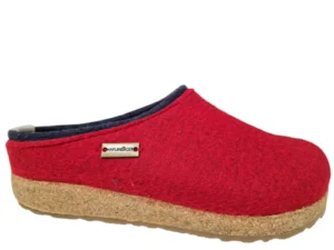 Haflinger Haflinger Grizzly Kris Rode Open Dames Pantoffels
