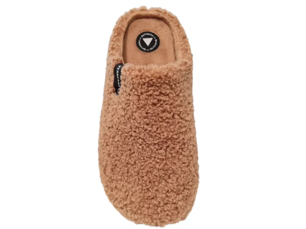 Verbenas Verbenas York Camel Dames Open Pantoffels