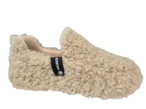 Verbenas Verbenas Yuk Curly Beige Gesloten Dames Pantoffels