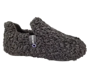 Verbenas Verbenas Yuk Curly Zwarte Gesloten Dames Pantoffels