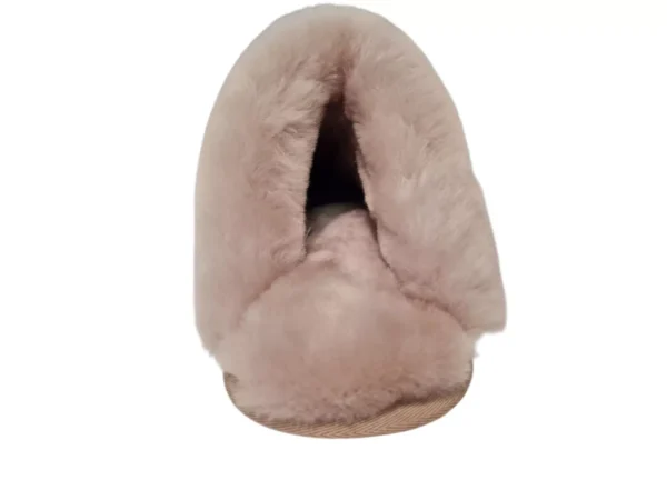 Warmbat Warmbat Flurry Women Suede Taupe Open Pantoffels