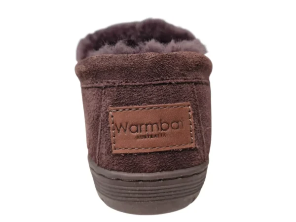 Warmbat Warmbat Grizzly Men Suede Choco Gesloten Pantoffels