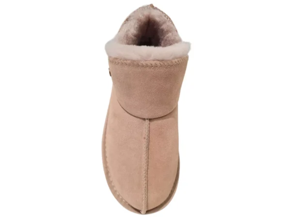 Warmbat Warmbat Wilow Women Suede Taupe Beige Gesloten Pantoffels