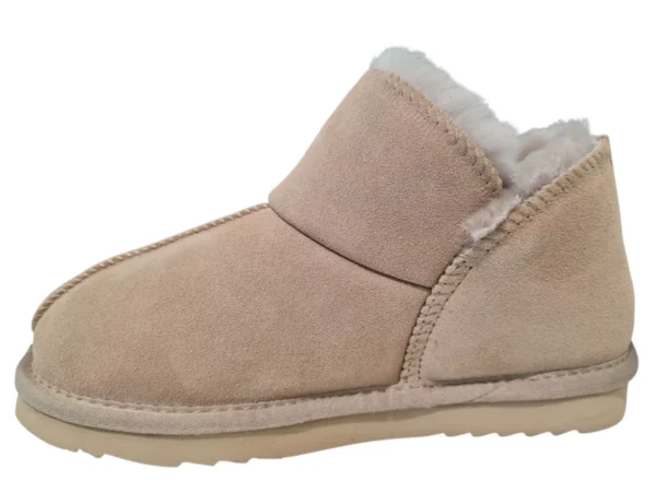 Warmbat Warmbat Wilow Women Suede Taupe Beige Gesloten Pantoffels
