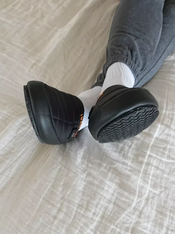 Inkuz Inkuz Uniseks Zwarte Uniseks Verwarming Pantoffels Infrarood
